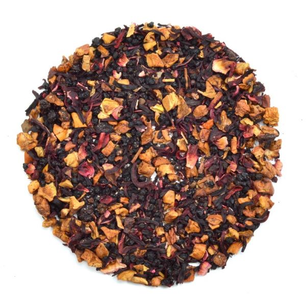 Flor de hibiscus jamaica te negro con petalos de rosa tea-tee-iranian-te-shop-persa-barcelona