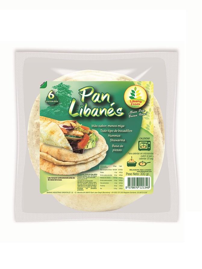 Pan-libanes-al-vacio Nikomand food supplier iranian shop in Barcelona