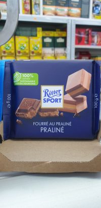 Ritter sport chocolate caramelo praline