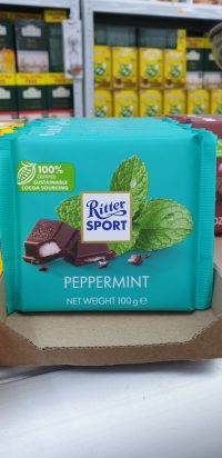 Ritter sport chocolate menta