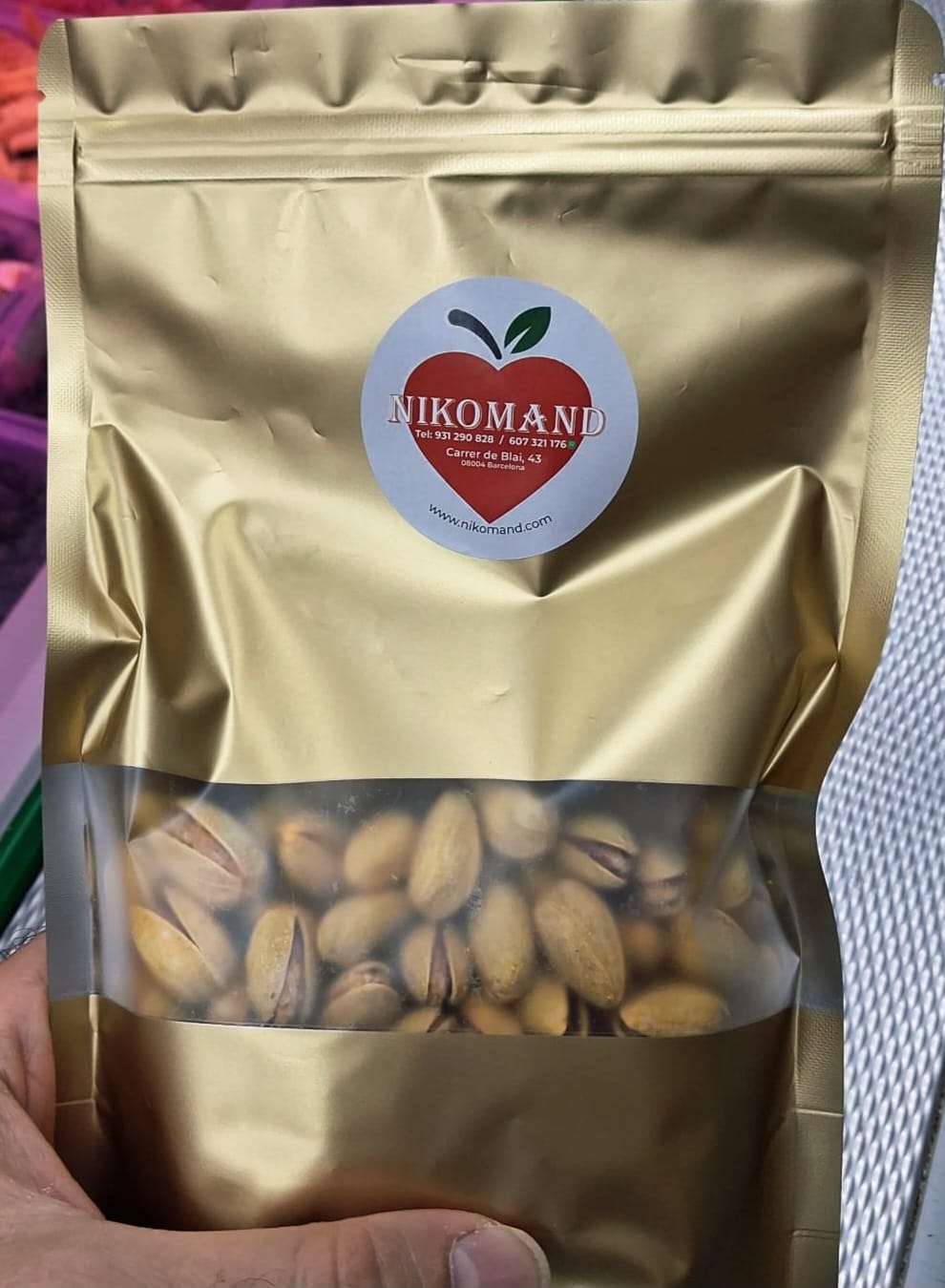 Pistacho-Akbari-Azafrán-Khanum-Khanoma-Irani-Barcelona-Nikomand