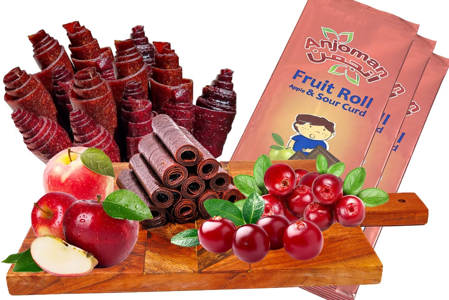 Lavashak dried fruits leather roll iranian shop nikomand barcelona