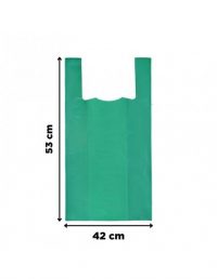 BOLSA ASA 42X53 VERDE 40 Unid. RECLIC. کیسه مواد غذایی دسته دار