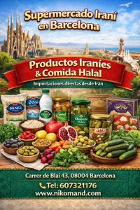 Comida irani persa barcelona